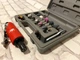 Пневматическая шлифмашинка INTERTOOL PT-1002 прямая 25000 обмин 6 атм с набором шлифовальных камней 10 шт и пластиковым кейсом для металла - изображение 5