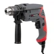 Дрель ударная Intertool 550 Вт мощный инструмент с металлическим редуктором и ключевым патроном 13 мм для точного сверления металла бетона кирпича с дополнительной рукояткой и ограничителем глубины сверления - изображение 1
