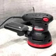 Эксцентриковая шлифмашина Intertool 300 Вт 125 мм с регулировкой оборотов для финишной обработки дерева штукатурки металла профессиональный инструмент для шлифовки поверхностей с системой пылеудаления и подошвой на липучке для быстрой замены абразива - изображение 1