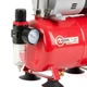 Компресор поршневий Intertool 300 Вт 45 л хв безмасляний з ресивером 3 л для шиномонтажу та аерографії з автоматичним захистом та регулятором - зображення 5