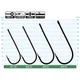 Крючок Owner Straight Shank Wide Gap BC #2/0 (6 шт/уп) - изображение 4