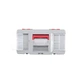 Набір ящиків для інструментів Intertool BX-0513 BX-0516 BX-0518 пластикові з металевими замками 3 штуки органайзер для зберігання - зображення 5