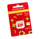 Карта памяти microSD Microdrive 128 ГБ UHS-I U3 V30 A2 Class 10 для смартфона, планшета, консоли и 4K - изображение 1