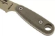 Ніж Esee Knives Izula II, лезо Plain Desert Tan 1095 High Carbon, руківя Micarta Desert Tan, піхви Plastic, IZULA-II-DT - изображение 3