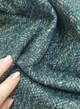 Пальтова тканинна «Ялинка» меланж зеленого кольору - зображення 4