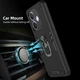 Чехол Hard Shield для OPPO A3X / CPH2641 бампер противоударный с подставкой кольцом Black - изображение 3