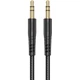 Кабель Hoco UPA24 Smooth 3.5mm to 3.5mm 1m Black (6931474789136) [170921] - зображення 1