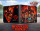 Кошелек детский Странные дела Stranger Things визитница подарок для девочки для мальчика, 11,5x9,5x2 см, черный (SVS) - изображение 1