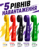 Петли для подтягивания эспандеры для тренировок 5 шт резинки для фитнеса с ручками карабинами и дверным креплением эластичные ленты TPE 5–125 LBS дома и зала йоги пилатеса реабилитации упражнений на руки ноги и ягодицы - изображение 3