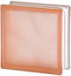 Стеклоблок розовый "Волна" матовый с 1-ой стороны Pink Wave Sahara 1S 1919/8 - изображение 2