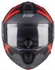 Шолом MT Genesis R SV Shift, M, Чорний матовий/Червоний (3080396) - изображение 5