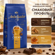 Кофе в зернах 1010 г Ambassador Crema зерновой натуральный арабика робуста купаж темной обжарки с кофеином для эспрессо кофемашины молочных напитков шоколадным ореховым медовым вкусом - изображение 2
