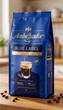 Кофе в зернах Ambassador Blue Label 1010 г зерновой арабика робуста купаж темной обжарки для эспрессо кофемашины капучино латте молочных напитков заваривания шоколад орех карамель - изображение 4