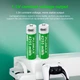 Комплект акумуляторів PUJIMAX AA Li-ion 1.5 V 4255 mWh (4 шт.) у кейсі + кабель USB Type-C - зображення 6