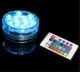 Подводная LED лампа для бассейна IP68 с пультом, 12 цветов и 4 режима - изображение 2