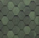 Бітумна черепиця Tegola Mosaik Premium Marine green (2133010006479) - изображение 1