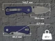 Нож складной карманный Civivi Baby Banter Slip Joint Синий (C25066A-1) - изображение 16
