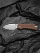 Składany nóż kieszonkowy Civivi Baby Banter Slip Joint C25066A-2 Nitro-V / Wood Naturalne drewno (810224940293) - obraz 13