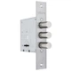 Механизм замка ABARO B10.01pb (BS52,5мм) матовый никель 5 ключей тех.упаковки.без отв. планки - изображение 2