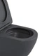 Комплект Qtap Robin Anthracite 3 в 1: підвісний унітаз + біде підвісне + раковина накладна - изображение 2