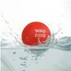 Іграшка для собак WAUDOG Fun Red Ball м'яч, червоний демісезонний м'ячик для собак, спінений термопластичний поліуретан, плаваючий тренувальний м'яч Лайкер стайл, розмір 70 мм (6001) - зображення 5