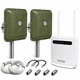 4G LTE комплект World Vision 4G CONNECT Standard + 2 антени ENERGY MIMO 2×15 дБ зелені - зображення 1