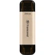 USB флеш накопитель Transcend 256GB JetFlash 930 Gold-Black USB 3.2/Type-C - изображение 1