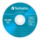 Диск CD Verbatim CD-RW 700Mb 12X SlimBox 5шт Color - зображення 6