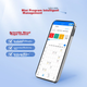 Глюкометр Bayer Youankang с Bluetooth, для дома, 50 тест-полосок + ланцеты - изображение 2