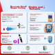 Глюкометр Bayer Youankang с Bluetooth, для дома, 50 тест-полосок + ланцеты - изображение 6
