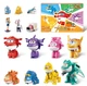 Набор игровых фигурок-трансформеров Супер Крылья Super Wings SW Dinosaurs World Adventure Set - изображение 1