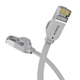 Кабель RJ45 Gigabit Ethernet 5м CAT6 плоский черный для подключения компьютера Baseus PCWL-D01 - изображение 3
