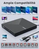 Внешний CD/DVD привод PeroBuno TP620 USB 3.0 + Type-C, запись и чтение дисков, для ноутбука и ПК - изображение 2