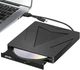 Внешний DVD/CD привод RUIZHI USB 3.0 Type-C, портативный заудиофон для ноутбука и ПК - изображение 1