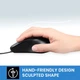 Проводная эргономичная мышь для ноутбуков и планшетов USB Type-C - изображение 6