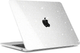 Силиконовый чехол Glitter Case для Apple MacBook Neo 13 A3404 прозрачный с защитой от царапин Clear. - изображение 3