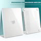 Силиконовый чехол Glitter Case для Apple MacBook Neo 13 A3404 прозрачный с защитой от царапин Clear. - изображение 9