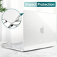 Силиконовый чехол Glitter Case для Apple MacBook Neo 13 A3404 прозрачный с защитой от царапин Clear. - изображение 10