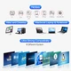 Внешний CD/DVD привод Aumdie BT681 USB 3.0 + Type-C, DVD±RW, портативный для ноутбука, ПК, Mac - изображение 2
