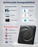Внешний Blu-ray/DVD привод BD015 USB 3.0 Type-C, Slim оптический дисковод для ноутбука и ПК - изображение 6