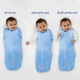 Спальный конверт на молнии SwaddleMe Arms Free Heathered Grey (L) - изображение 5