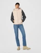 Женская жилетка Calvin Klein с отстегивающимся капюшоном 1160883465 (Бежевый XL) - изображение 4