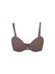 Бесшовный комплект белья Victoria's Secret бюст Push-up и трусики брифы 1161428785 (Коричневый 34A/S) - изображение 4