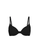 Комплект белья с блеском Victoria's Secret Pink бюстгальтер и трусики тонг 1161432054 (Черный 32B/XS) - изображение 6