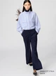 Рубашка Uniqlo в полоску 1159857830 (Голубой XL) - изображение 2