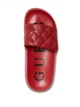 Женские стеганые шлепанцы Guess Pearlin 36,5 (6 US) 24 см Красный 1159846178 - изображение 5