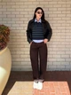 Укороченная рубашка свободного кроя JW Anderson Uniqlo в полоску 1159863185 (Голубой XL) - изображение 11