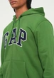 Толстовка на флисе GAP с логотипом 1159854226 (Зеленый L) - изображение 5