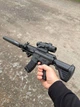 Страйкбольний автомат M416 на пластикових кулях, Автоматичний режим від акумулятора,62 см, лазер, USBзарядне - зображення 1