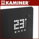 Электрический стеклянный конвектор Kaminer Zelva 2500 Вт Wi-Fi с пультом, черный (26572) - изображение 5